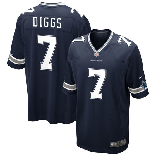 Trevon Diggs Dallas Cowboys Nike Game Jersey - Navy