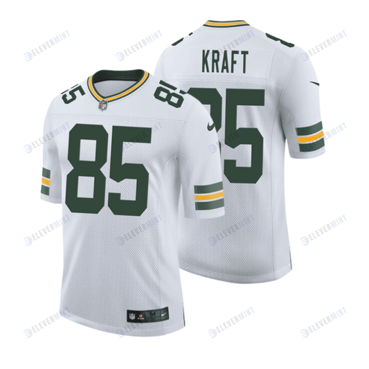 Tucker Kraft 85 Green Bay Packers Men Away Limited Jersey - White