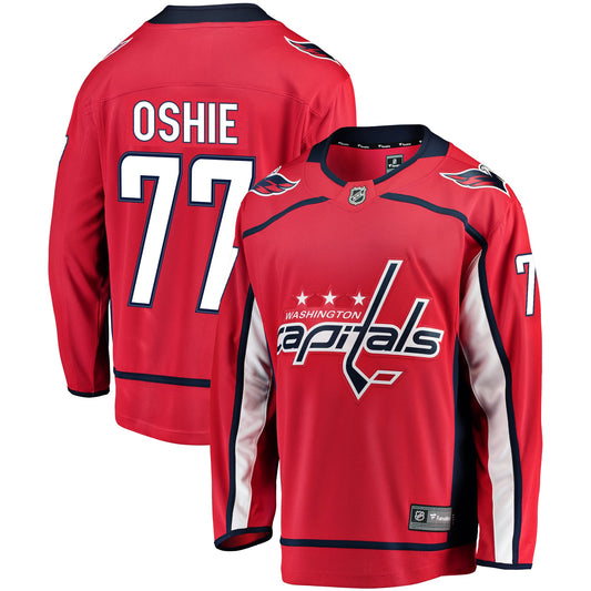 TJ Oshie Washington Capitals Fanatics Branded Breakaway Player Jersey - Red