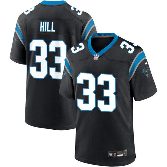 Troy Hill Carolina Panthers Nike Game Jersey - Black