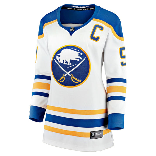 Women's Jack Eichel Fanatics Sabres Alternate Premier Breakaway Jersey - White