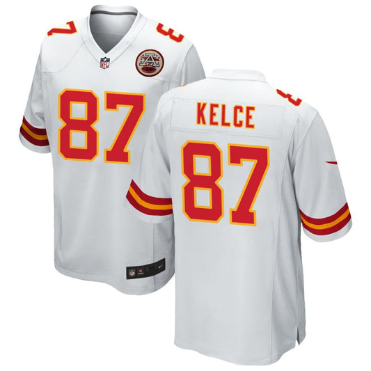 Travis Kelce Kansas City Chiefs Nike Game Jersey - White