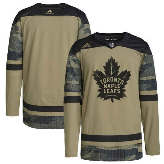 Toronto Maple Leafs adidas Logo Military Appreciation Team Authentic Practice Jersey - Camo