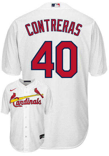 Willson Contreras Jersey - St Louis Cardinals Replica Adult Home Jersey