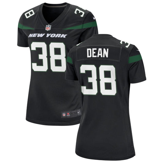 Trey Dean New York Jets Nike Women's Alternate Game Jersey - Stealth Black