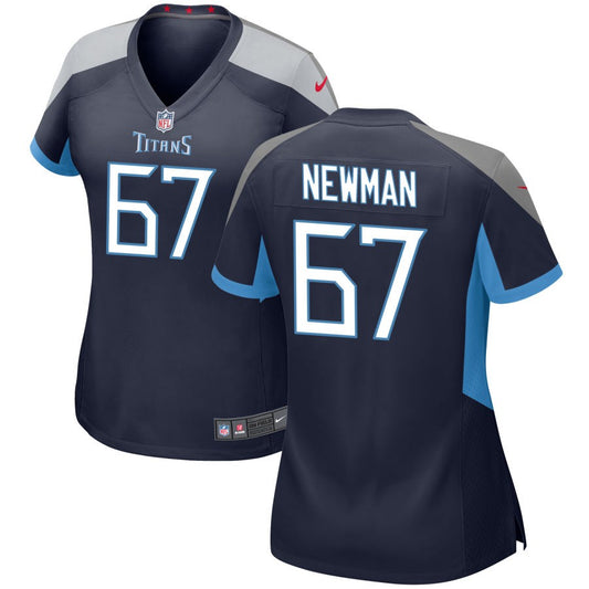 Xavier Newman Tennessee Titans Nike Women's Game Jersey - Navy