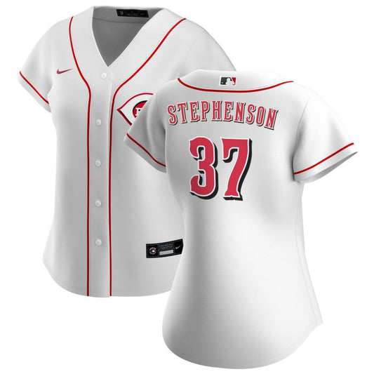 Tyler Stephenson Cincinnati Reds Nike Women's Home Replica Jersey - White