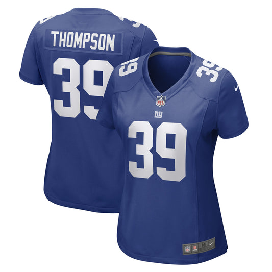 Trenton Thompson New York Giants Nike Women's Game Player Jersey - Royal