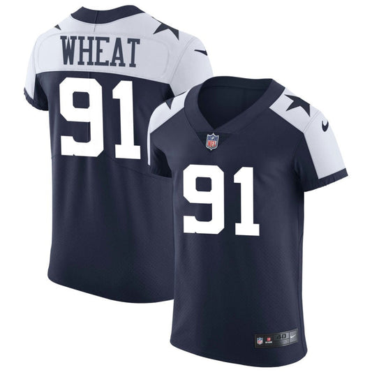 Tyrus Wheat Dallas Cowboys Nike Alternate Vapor Elite Jersey - Navy