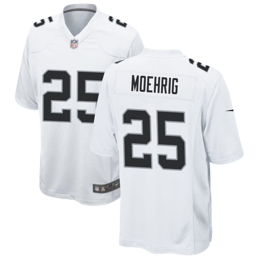 Tre'von Moehrig Las Vegas Raiders Nike Game Jersey - White