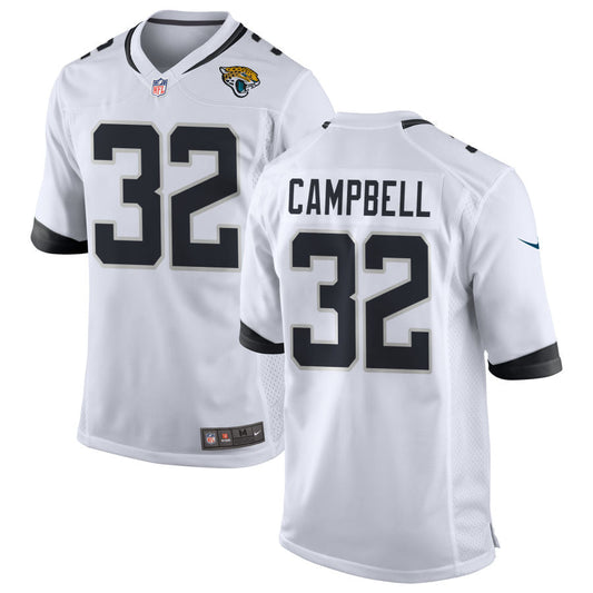 Tyson Campbell Jacksonville Jaguars Nike Youth Game Jersey - White