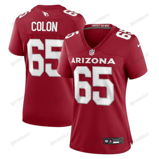 Trystan Colon 65 Arizona Cardinals Women Team Game Jersey - Cardinal