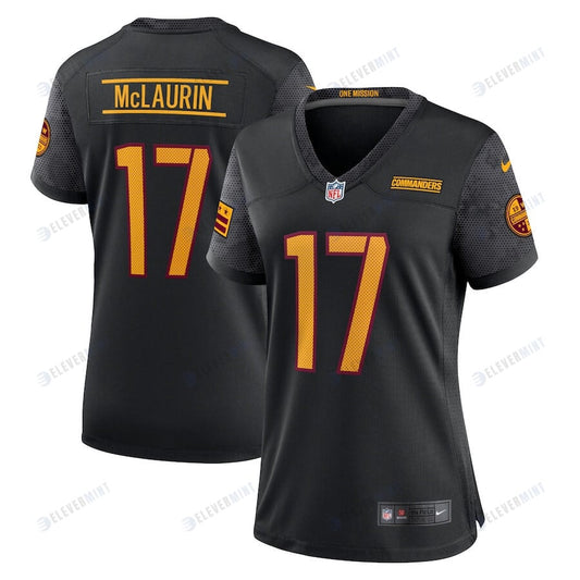 Terry McLaurin 17 Washington Commanders Women's Alternate Game Player Jersey - Black