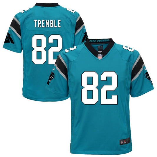 Tommy Tremble Carolina Panthers Nike Youth Game Jersey - Blue