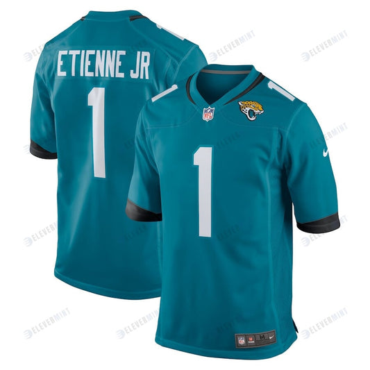 Travis Etienne 1 Jacksonville Jaguars Men's Game Jersey - Teal