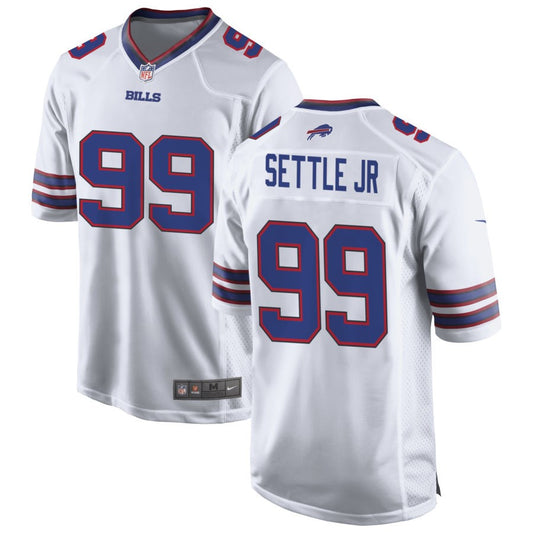 Tim Settle Jr Buffalo Bills Nike Game Jersey - White