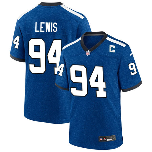 Tyquan Lewis  Indiana Nights Indianapolis Colts Nike Alternate Game Jersey - Blue