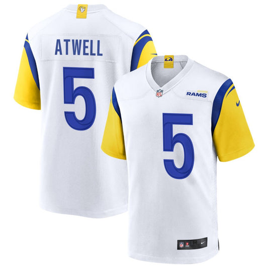 Tutu Atwell Los Angeles Rams Nike Alternate Jersey - White