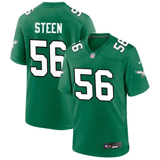 Tyler Steen Philadelphia Eagles Nike Alternate Game Jersey - Kelly Green