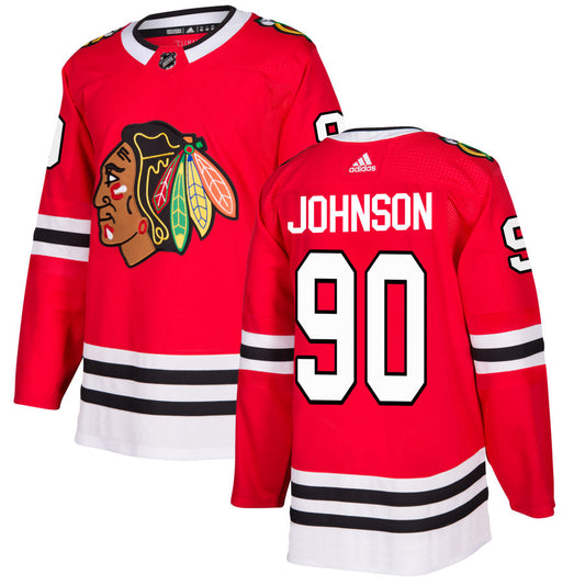 Tyler Johnson Chicago Blackhawks adidas Authentic Jersey - Red