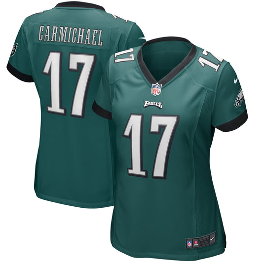 Women's Nike Harold Carmichael Midnight Green Philadelphia Eagles Game Retired Player Jersey