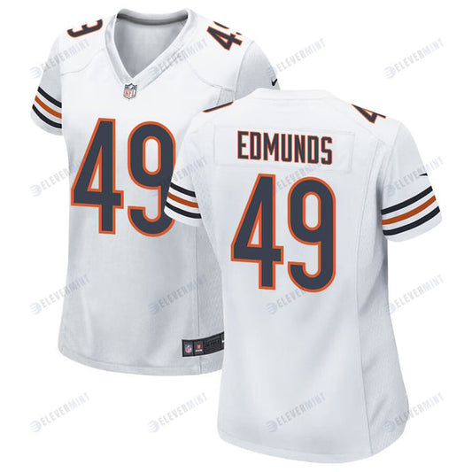 Tremaine Edmunds 49 Chicago Bears Women Game Jersey - White