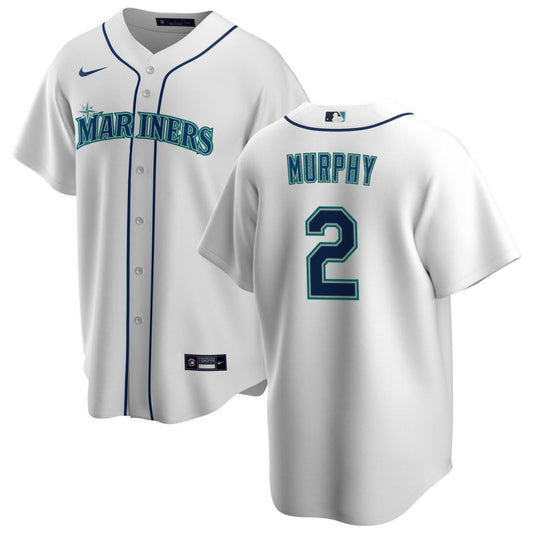 Tom Murphy Seattle Mariners Nike Home Replica Jersey - White