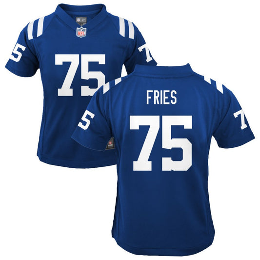 Will Fries Nike Indianapolis Colts Youth Game Jersey - Royal