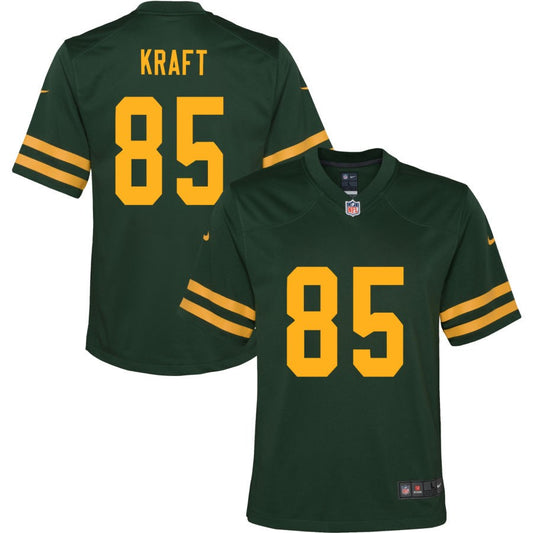 Tucker Kraft Green Bay Packers Nike Youth Alternate Jersey - Green