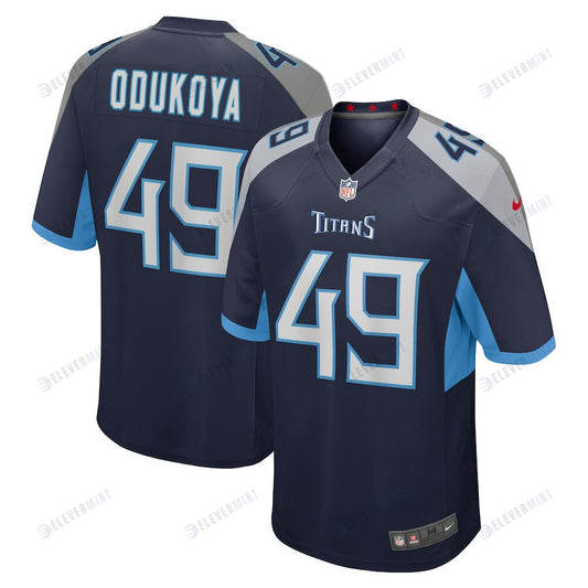 Thomas Odukoya Tennessee Titans Game Player Jersey - Navy