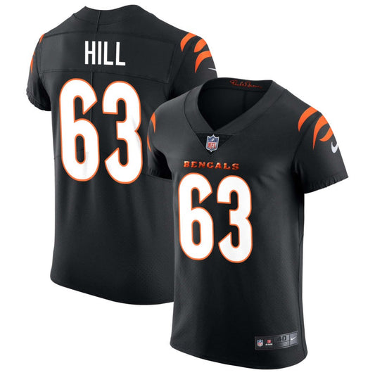 Trey Hill Cincinnati Bengals Nike Vapor Elite Jersey - Black