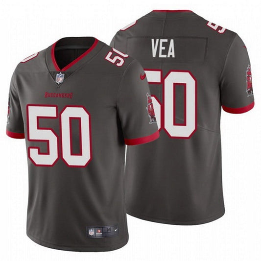 Youth Tampa Bay Buccaneers Vita Vea Vapor Jersey - Pewter