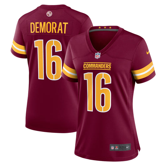 Tim Demorat Washington Commanders Nike Women's Team Game Jersey - Burgundy