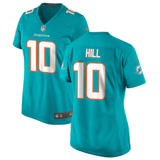 Tyreek Hill Miami Dolphins Nike Women's Game Jersey - Aqua