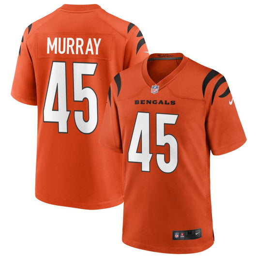 Tyler Murray Cincinnati Bengals Nike Alternate Game Jersey - Orange