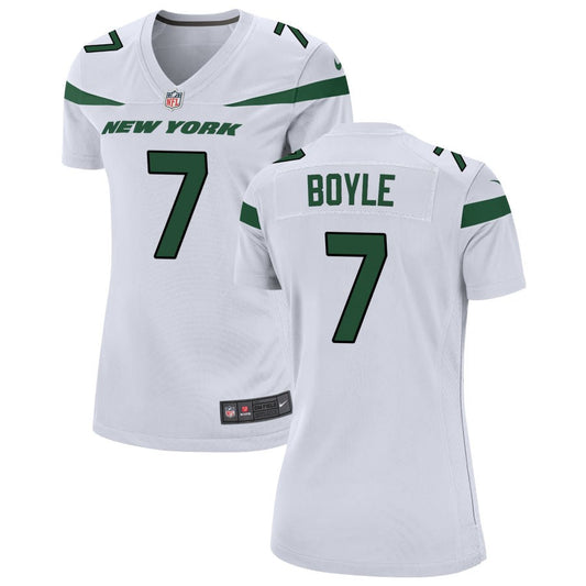 Tim Boyle New York Jets Nike Women's Game Jersey - White