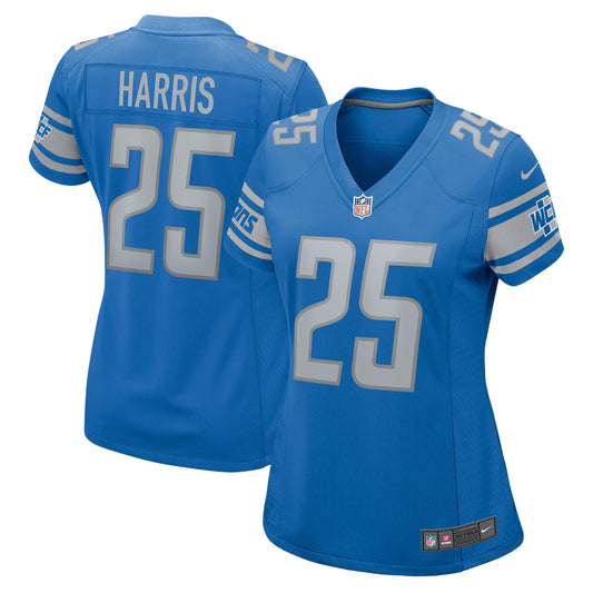 Will Harris Detroit Lions Nike Women's Game Jersey - Blue