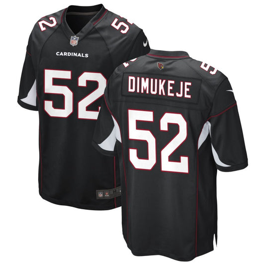 Victor Dimukeje Arizona Cardinals Nike Alternate Game Jersey - Black