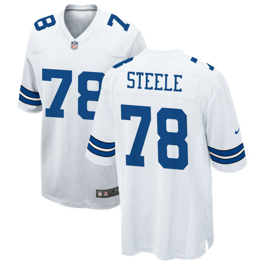 Terence Steele Dallas Cowboys Nike Game Jersey - White