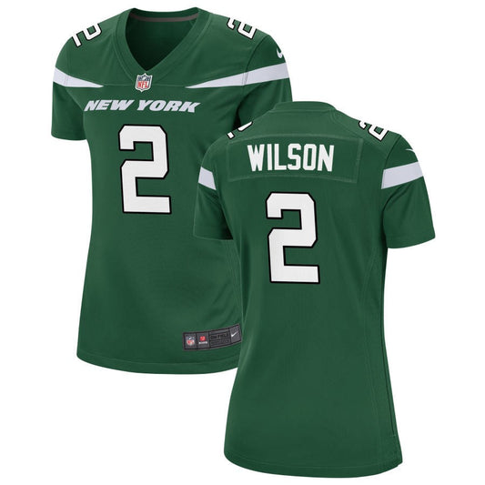 Zach Wilson New York Jets Nike Women's Game Jersey - Gotham Green