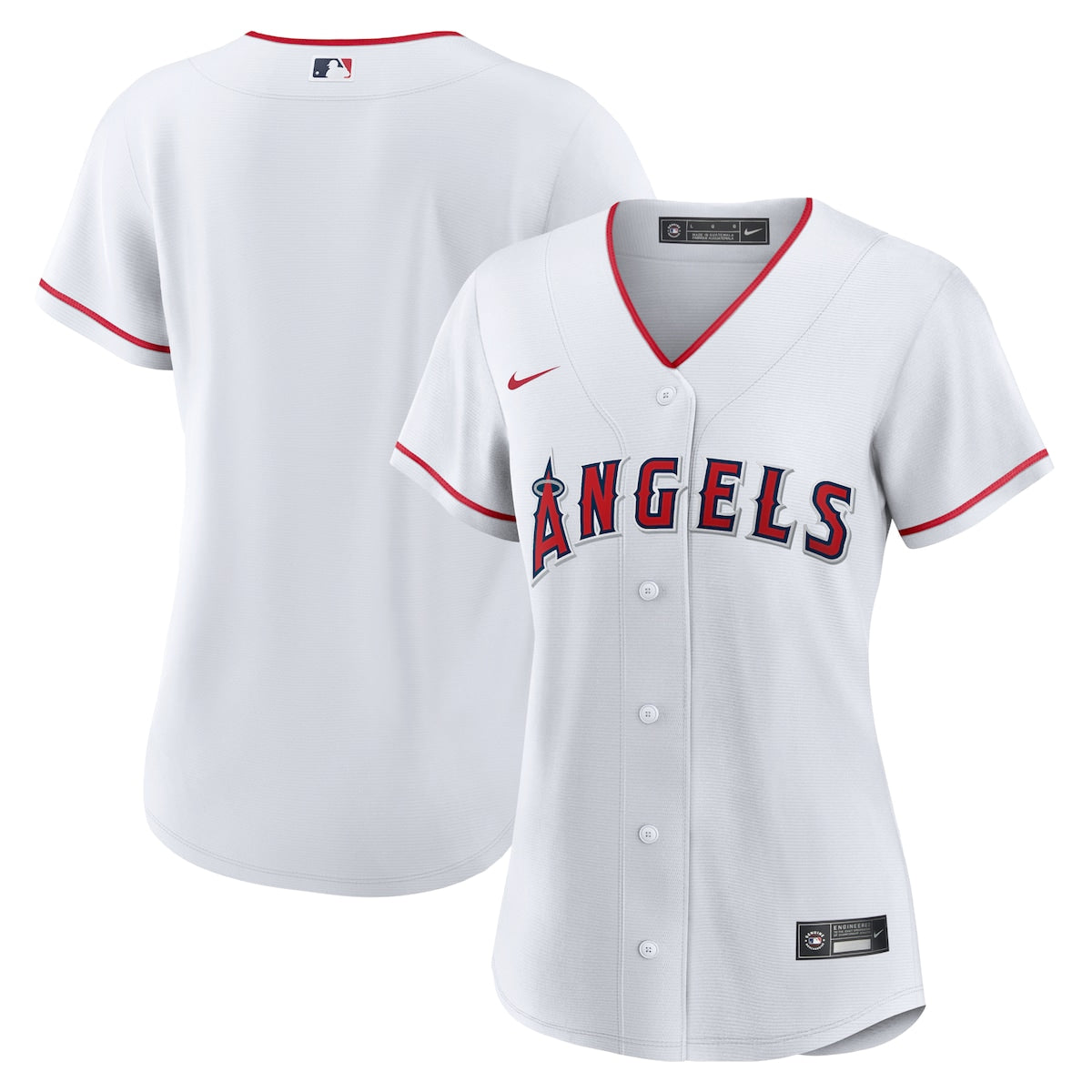 Women's  Nike Angels Alternate Replica Team Jersey - White